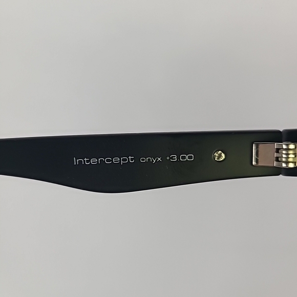 GUNNAR - Blue Light Glasses - Intercept - Onyx Frames - Clear Tinted Lens +3.00 - Picture 7 of 8